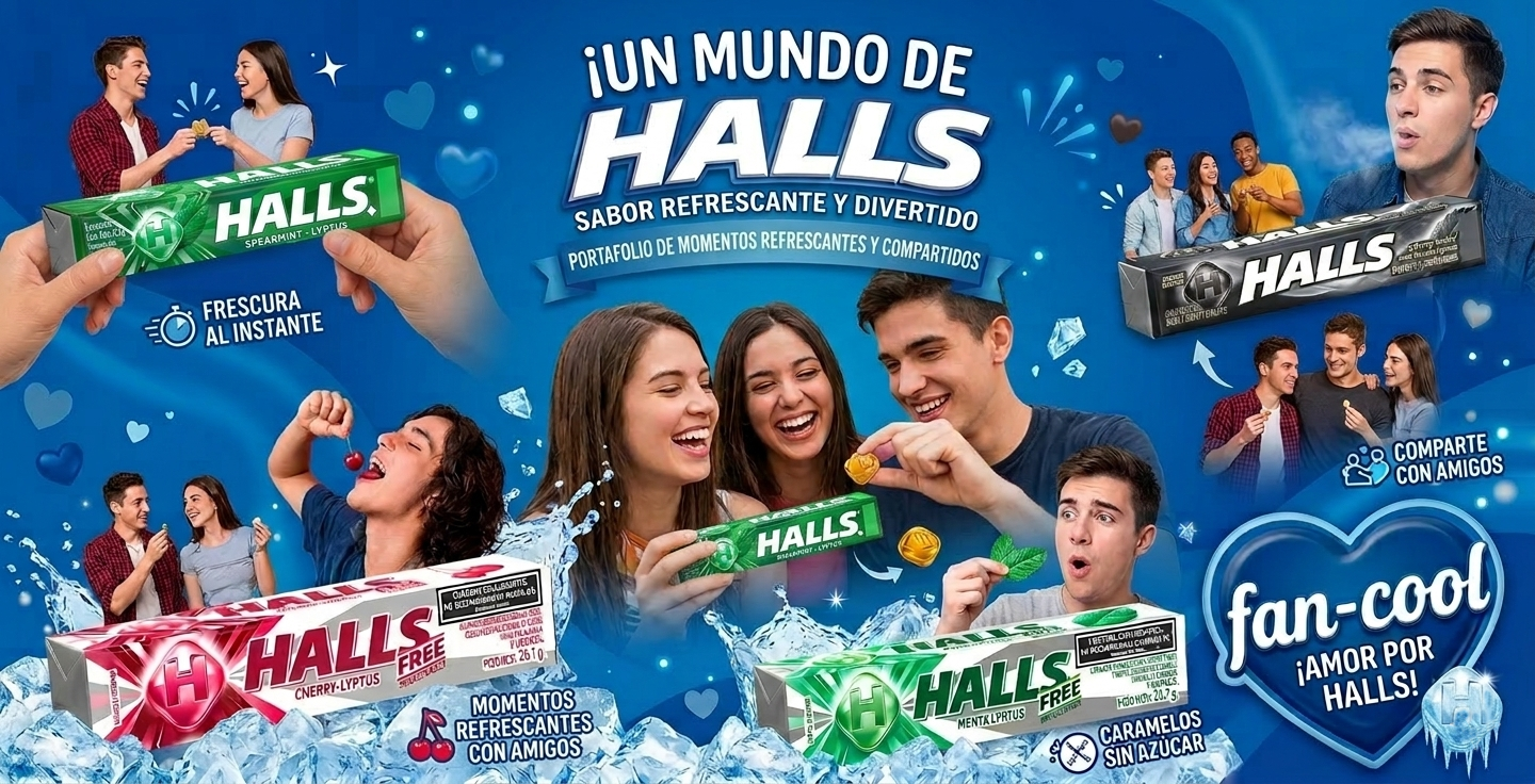 Portafolio Halls - distribuidor oficial Uruguay Nerilan